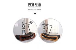 China SRJOIN FIT wooden curve treadmill curved shape treadmill OEM gym equipment supplier