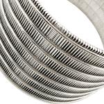 Filtration Wedge Wire Screen with Slot Opening 0.02mm-15mm for Various Applications for sale