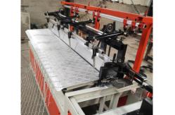 China double wire feeding Diamond Mesh Weaving Machine low noise supplier