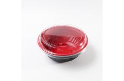 China Plastic Pet Round Dome Pastry Moon Cake Boxes fruit Container supplier