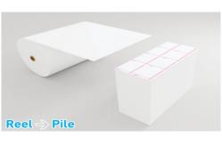 China Automatic Paper Ruling Machine With Tension Control System , From Reel To Sheet Pile supplier
