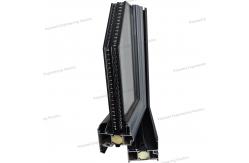 China Sliding Casement Broken Bridge Aluminum Windows Alloy High Impact Resistant supplier