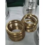 Brass Copper Metal Gear Parts CNC Machining Professional Services Luckym for sale