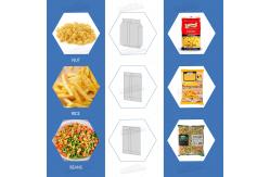 China Fully Automatic Multihead Weigher Back Seal Packing For Crackers Chip supplier