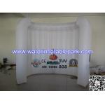 White Inflatable Office Tent / Air Wall For Advertising , Custom Printed for sale