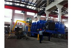 China Compressing Scrap Metal Baler With Manual Operating System PLC Control supplier