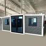 Steel Frame Expandable Container House Fireproof Mobile Expandable Prefab House