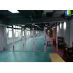 Mirror Surface Soundproof Movable Panel Folding Partition Wall For Gym Dance Room for sale