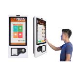 IOS Compatible Self Payment Kiosk In Order Payment Terminal Floor Stand Machine for sale