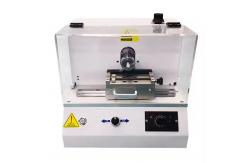 China Full Automatic Plastic Testing Equipment Sample V Notch Cutting Machine 220V supplier