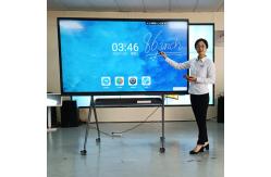 China 4k Android Ops 85 Inch Interactive Whiteboard For Classroom / Business supplier
