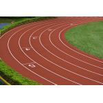 PU Spray Coated EPDM Granule 13mm Jogging Track Material Eco-Friendly