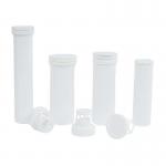 Dry Offset Printing PP Plastic Pill Capsule Vitamin Effervescent Tablet Tube Bottles for sale