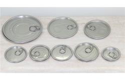 China Safe rim Aluminum Easy Open Lid For beverage pop can , tinplate ends supplier