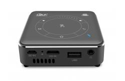 China Smart Android 4K 1080P Mini DLP LED Projector Brightness 5000 Lumens supplier