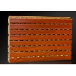 Fireproof Foam Diffuser Wooden Sound Absorption Wall Panel For Cafeterias Decoration for sale
