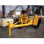 Flexible Steering Underground Cable Tools , 5 Ton Hydraulic Cable Reel Carrier for sale