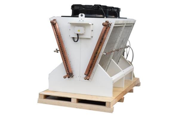 Closed Circuit System Hybrid Dry Cooler With Spray Water System