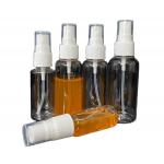 Round 100ml Pet Spray Bottle 150ml Amber Plastic Spray Bottles for sale