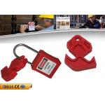 Nylon Material Circuit Breaker Lock , 16g Switch Breaker Lockout Device for sale