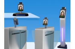 China IP67 Infrared Body Temperature Detection Scanner Access Control Punch Card Machine supplier