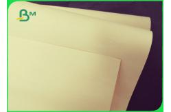 China 70gsm 80gsm Bamboo Pulp Brown Kraft Paper For Envelope Good Stiffness supplier