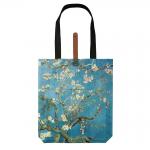 Silk Screen Printing Eco Canvas Bags Shockproof With Color Contrast Zipper for sale