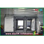 Giant Gray Custom Inflatable Products PVC Inflatable Spray Booth For Car for sale