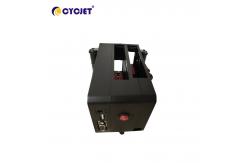 China Plastic Steel Pipe Thermal Handheld Inkjet Printer Tij Coding Machine With Two Cartridges supplier