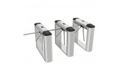China Tripod Automatic Turnstile Gate QR Code Reader  RFID Turnstile For Entrance supplier