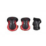 Black Red 3 Pack Roller Skating Protective Gear 260g To 350g for sale