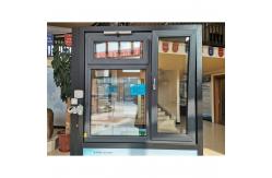 China Simple Design Aluminum Windows Triple Glazed Tilt Turn Window Residential supplier