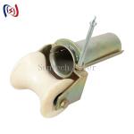 90mm Lockable Bellmouth Type Cable Reel Roller With Nylon Wheel for sale