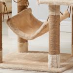 Maximize Your Cat's Playtime Wall Mounted Cat Scratching Post with Multi Level for sale