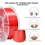 iboss 3d Printign Filament 1.75mm Silk Red PLA+ 3D Printer Filament Customized Request No Bubble for sale