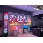 Full Color P25 P50 Media Mesh Screen For Advertising Video Building for sale