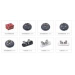 Durable Thermocouple Terminal Block Ceramic Block 40mm Mounting Holes Distance for sale