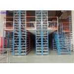 Warehouse Heavy Duty Steel Mezzanine Racking System Multi Layers Shelves Customized for sale