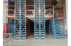 China Warehouse Heavy Duty Steel Mezzanine Racking System Multi Layers Shelves Customized supplier