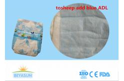 China Breathable Baby Diaper Infant Baby Diapers With PE Backsheet PP Tape supplier