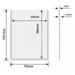 Clear Toploaders For Photo Trading Card Postcard And Artwork Preservation