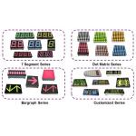 Graphics 0.28'' 10mm Pixels LED Segment Display Triple Digit for sale