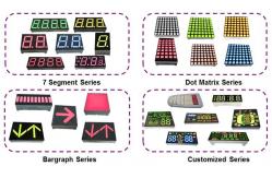 China Hot selling One digits SMT display smd 7 segment led display supplier