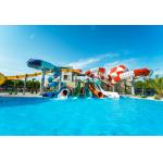 12mm Thickness Fibreglass Pool Slides Commercial Theme Park Playground Equipment