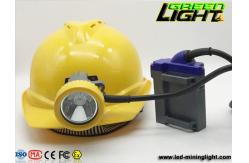 China Rechargeable 216lum 1.67W 15000Lux Led Mining Cap Lamps supplier