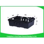 Reusable Stacking Storage Boxes , Household Small Plastic Crates For Logistic for sale