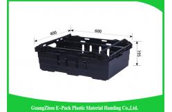 China Reusable Stacking Storage Boxes , Household Small Plastic Crates For Logistic supplier