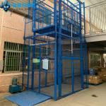 6m High 500kg-20000kg Industrial Indoor Goods Lift Hydraulic Cargo Elevator for sale