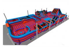 China Funny Inflatable Amusement Park Interactive Sports Games Anti - Ruptured supplier