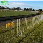 Heavy Duty Concert Event Galvanized Steel Barricade Removablve Feet for sale